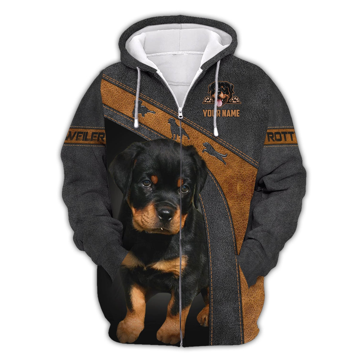 Blisscorners The Puppy Rottweiler Custom T-Shirts Rottweiler 3D Shirt Gift For Dog Lovers