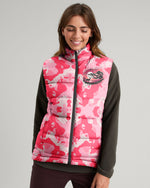 BLISSCORNERS GIRLS HUNT TOO ONLY PRETTIER CAMO PUFFER JACKET