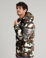 BLISSCORNERS THE CLOSER I GET TO NATURE DEER CAMO PUFFER JACKET