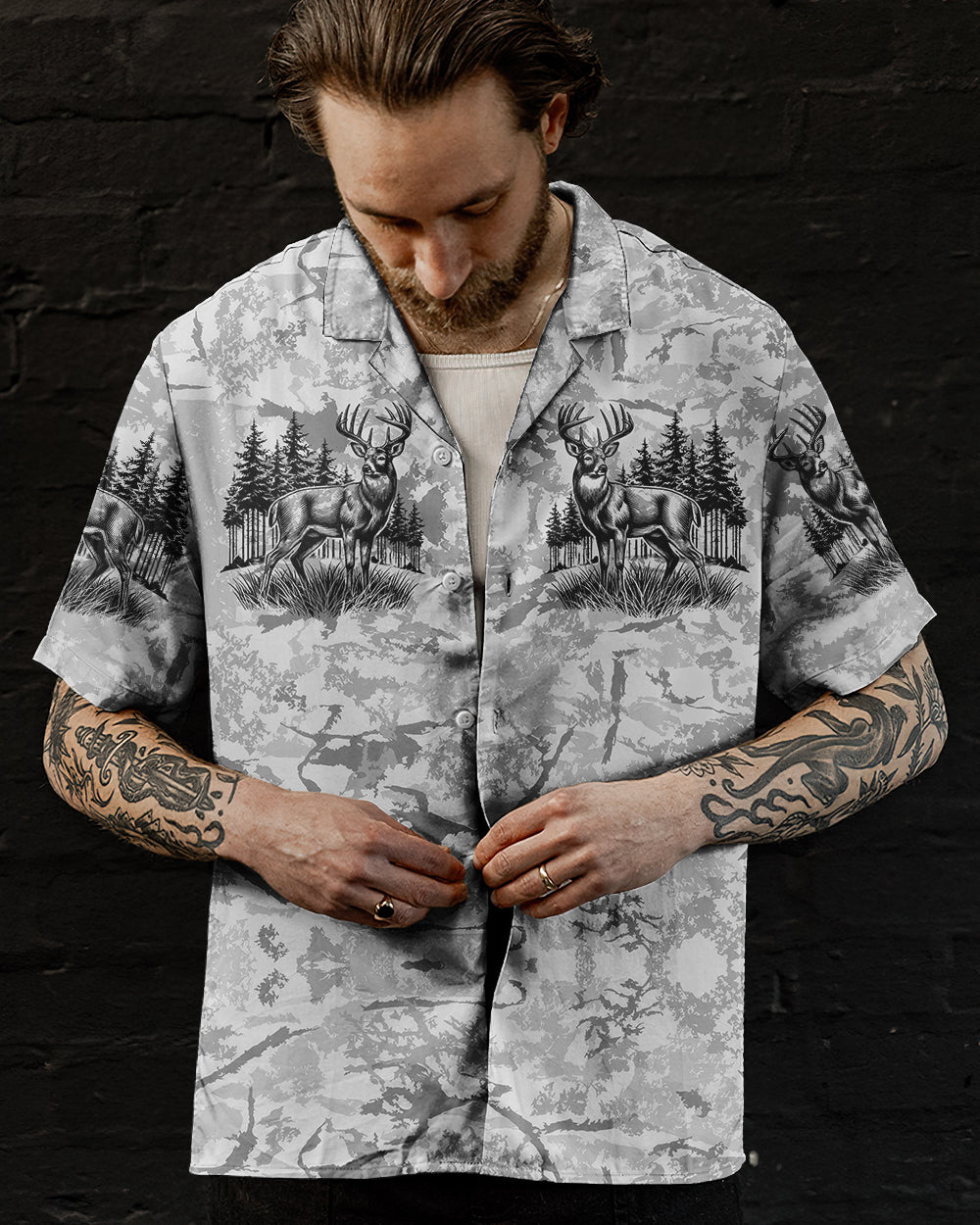 BLISSCORNERS IF YOU DON'T LIKE HUNTING HAWAIIAN SHIRT