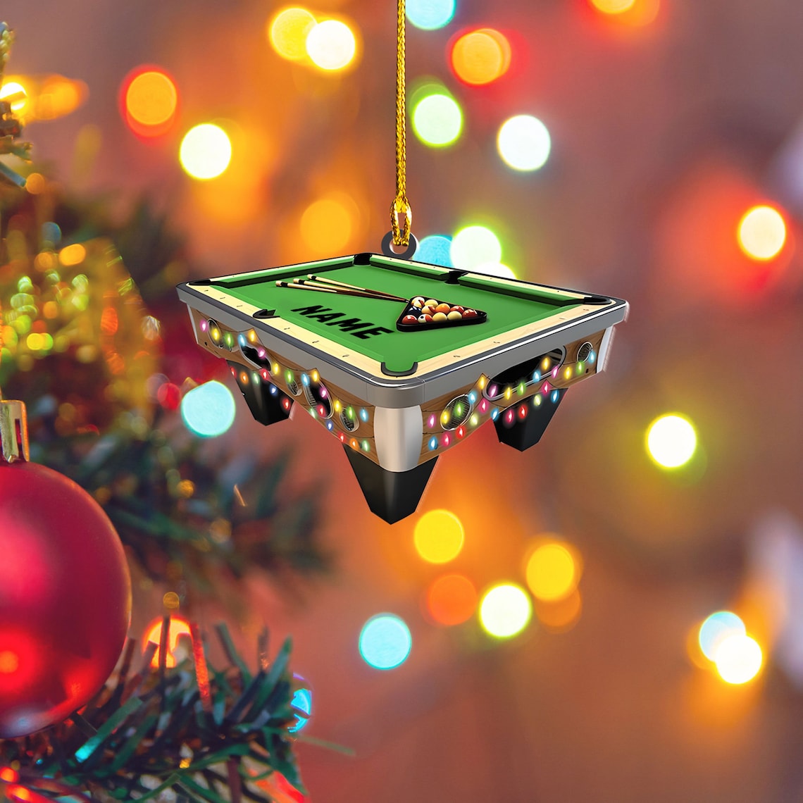 Blisscorners Custom Photo Hunting Ornament For Deer Hunting Lovers