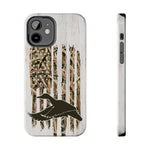 Blisscorners Duck Hunter Phone Case, Waterfowl Hunting Phone Cover, Bird Hunter Gift, iPhone Pro Max Plus, Samsung, Pixel, Tough Case, Sitka Full Wrap Phone Case LM0812