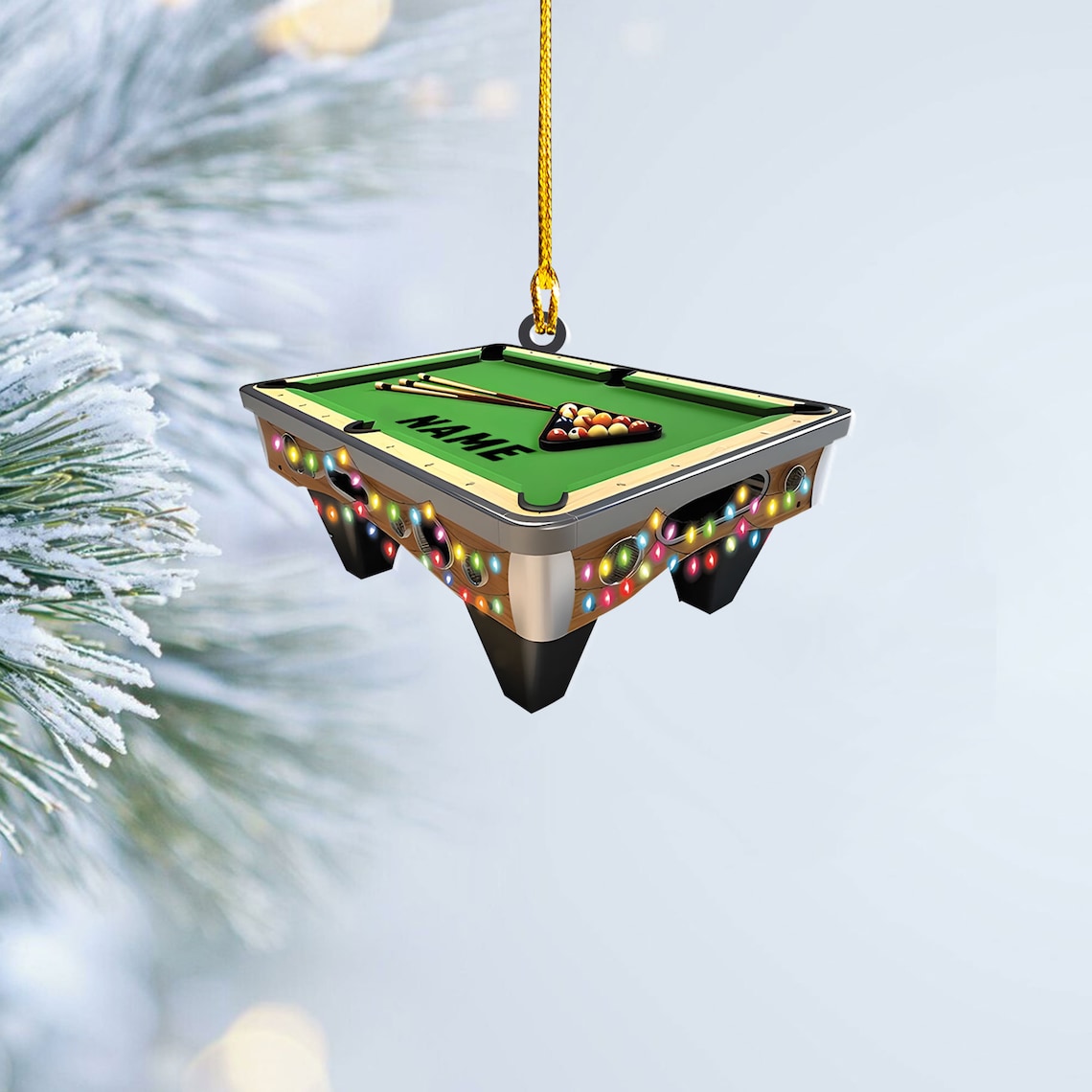 Blisscorners Custom Photo Hunting Ornament For Deer Hunting Lovers