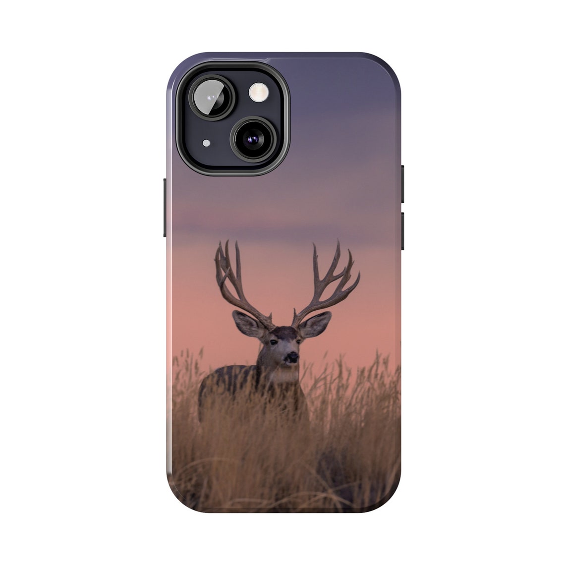 Blisscorners Hunting Sunrise Mule Deer Full Wrap Phone Case LM1012