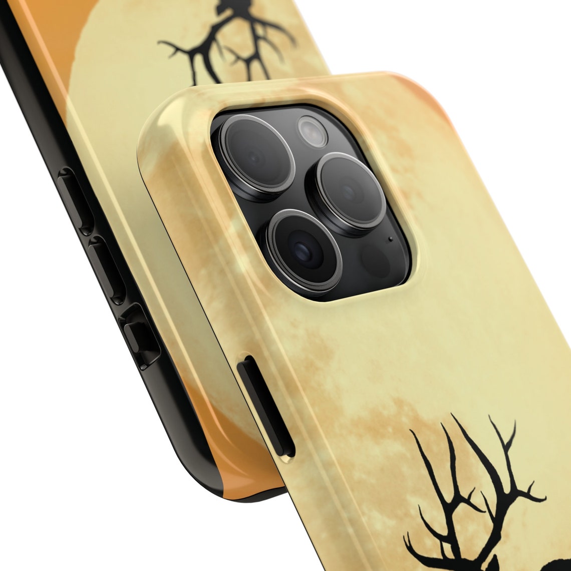 Blisscorners Hunting Full Moon Elk Full Wrap Phone Case LM1012