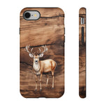 Blisscorners Hunting Deer on Wood Digital Background Full Wrap Phone Case LM1012