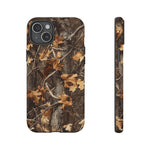 Blisscorners Wooded Hunter Camouflage Phone Case - iPhone & Android - Durable, Protective Camo Cover - Outdoor, Nature, Hunting Accessory Full Wrap Phone Case LM0812