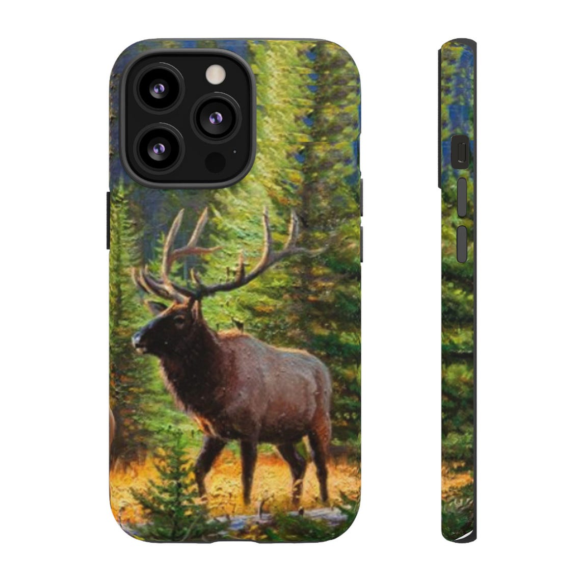 Blisscorners Hunting Elk Full Wrap Phone Case LM1012