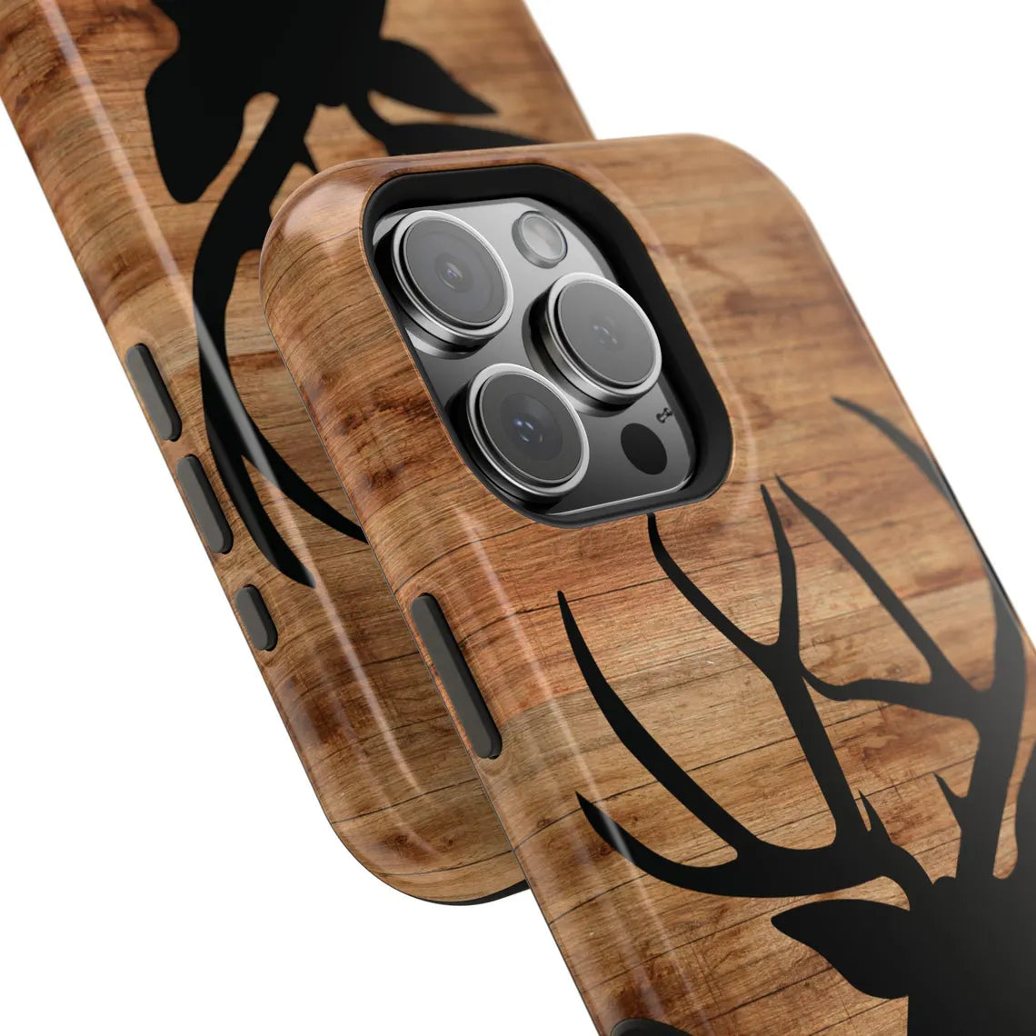 Blisscorners iPhone Case - Buck Deer phone case for iPhone 16 15 14 13 12 11 8 plus pro max mini xr xs x gift for hunter phone case wildlife phone case Full Wrap Phone Case LM0812