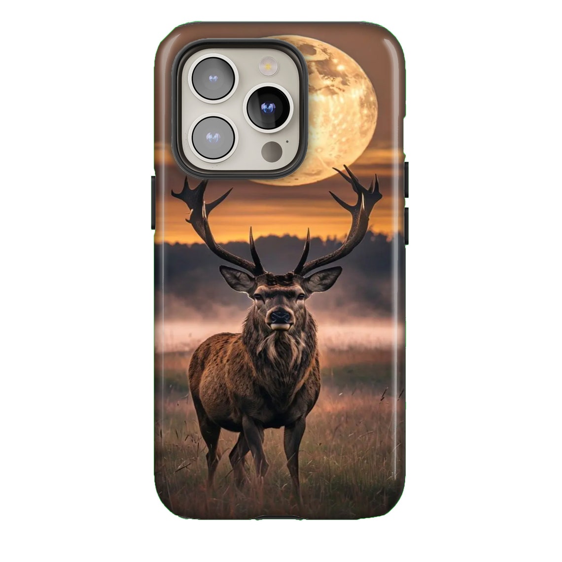 Blisscorners Hunting Wild Deer Cover 2 Full Wrap Phone Case LM1012