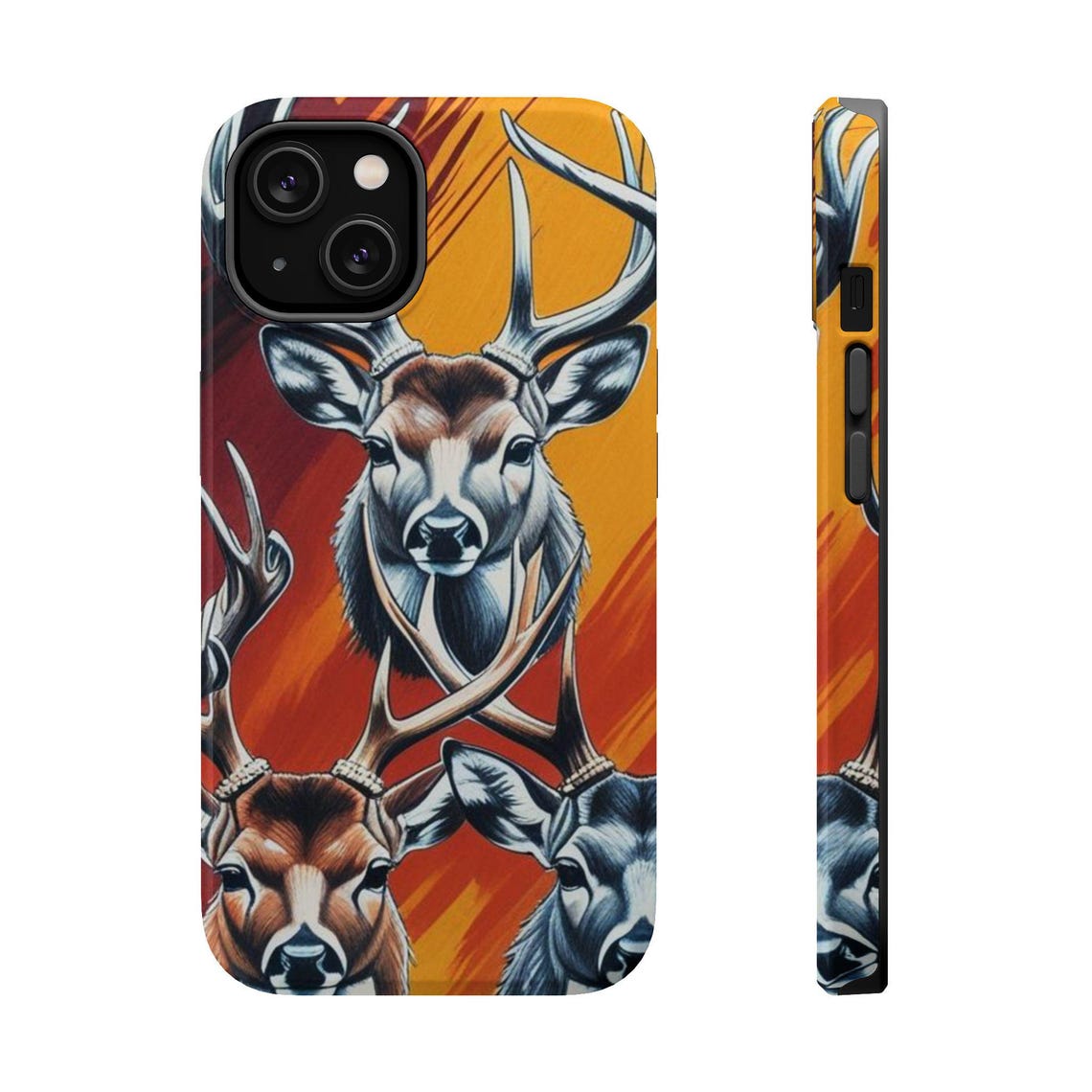 Blisscorners Hunting Deer Magnetic Wildlife Full Wrap Phone Case LM1012