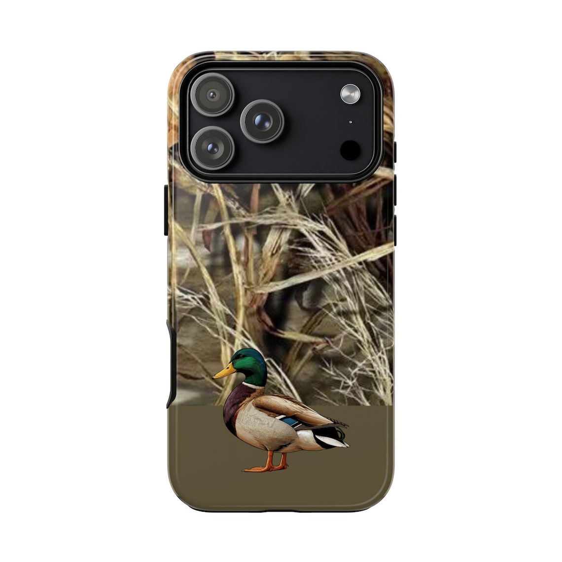Blisscorners Mallard Duck Camo Phone Case: Country Life Style Full Wrap Phone Case LM0812