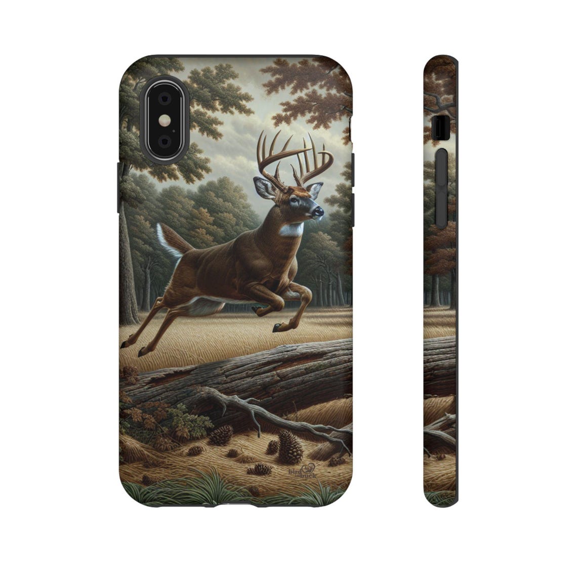 Blisscorners Hunting Deer Hunting , Whitetail Buck Full Wrap Phone Case LM1012