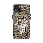 Blisscorners Old School Camo Tough Phone Case, "Deer Duck Fish", Hunting & Fishing Gifts, Accessories Full Wrap Phone Case LM0812