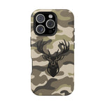 Blisscorners Camouflage Deer iPhone Case, Impact-Resistant, Compatible Full Wrap Phone Case LM0812