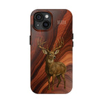 Blisscorners Personalized Deer Phone Case | Hunting Phone Cover Full Wrap Phone Case LM0812