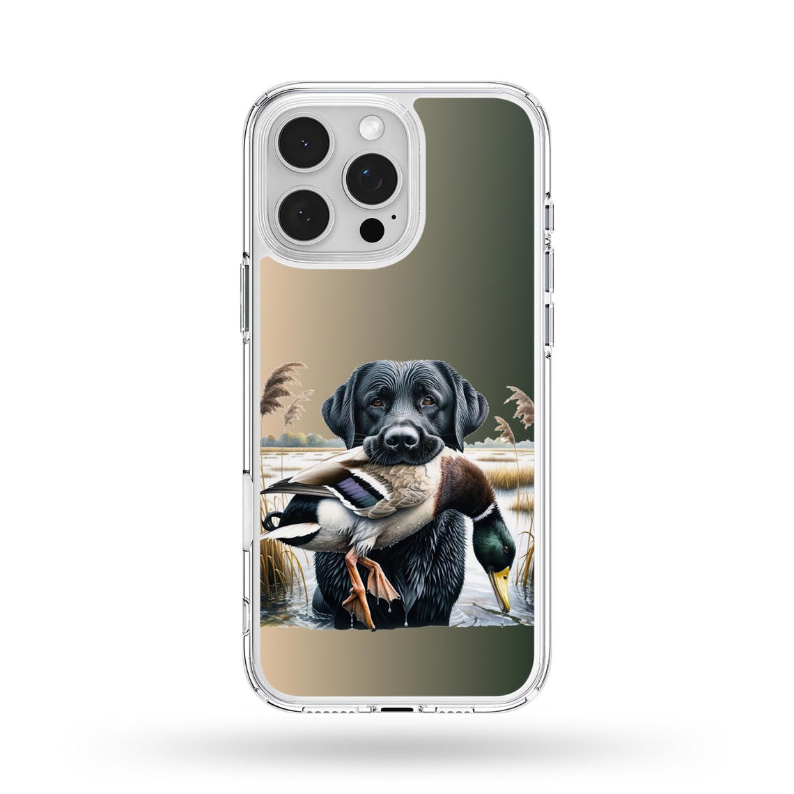 Blisscorners Black Lab Duck Hunting Dog Phone Case LM0812
