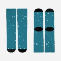 Blisscorners Custom Face Socks, Funny Golf Socks, Christmas Golf Gift, Family Portrait Golf SocksLM2611