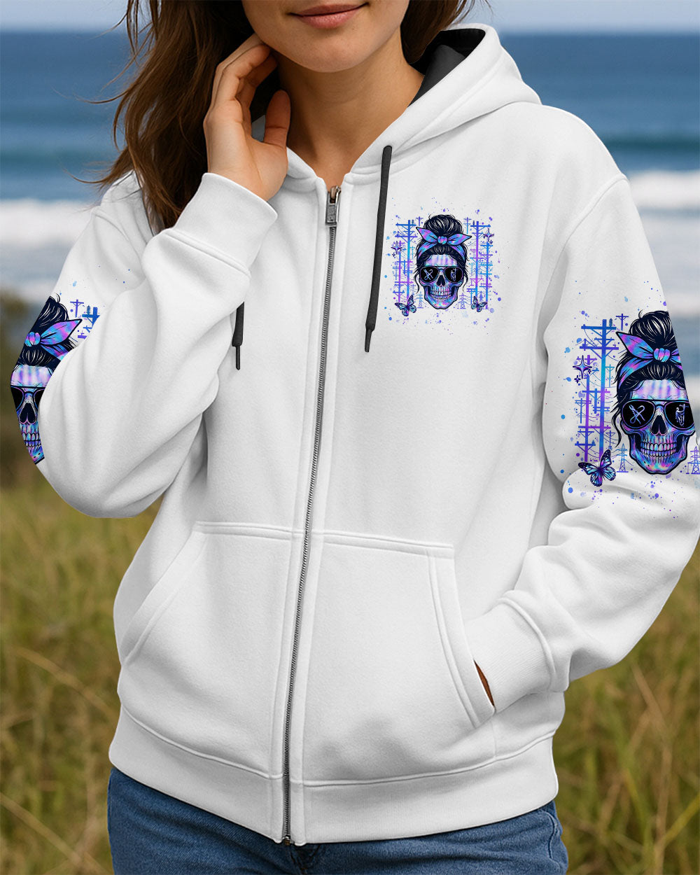 BLISSCORNERS NO FLUX GIVEN WELDER SKULL ALL OVER PRINT