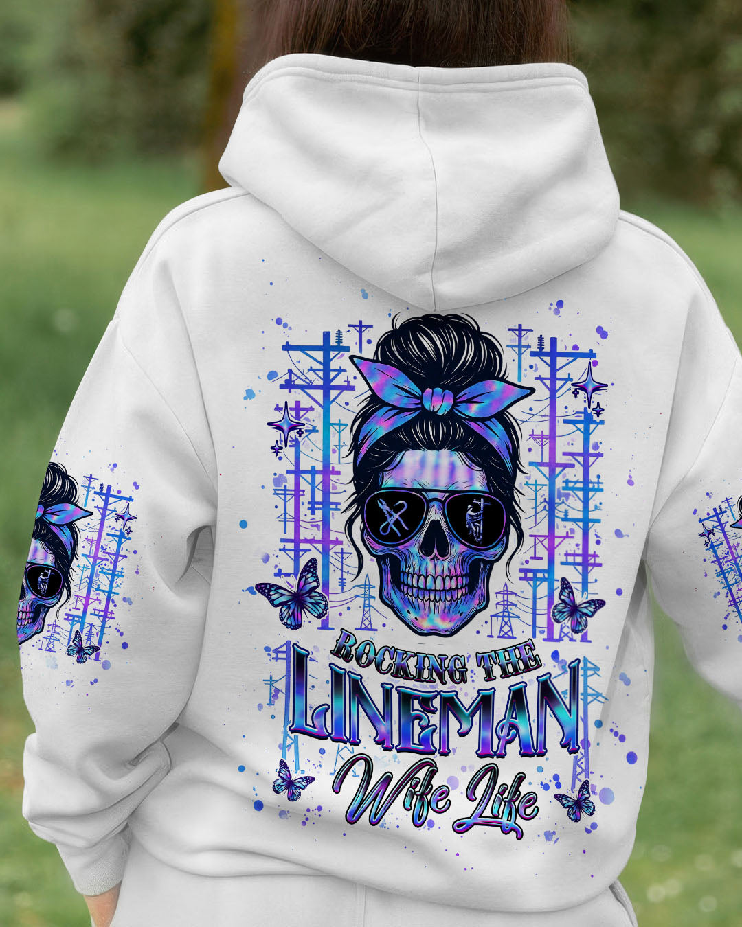 BLISSCORNERS NO FLUX GIVEN WELDER SKULL ALL OVER PRINT