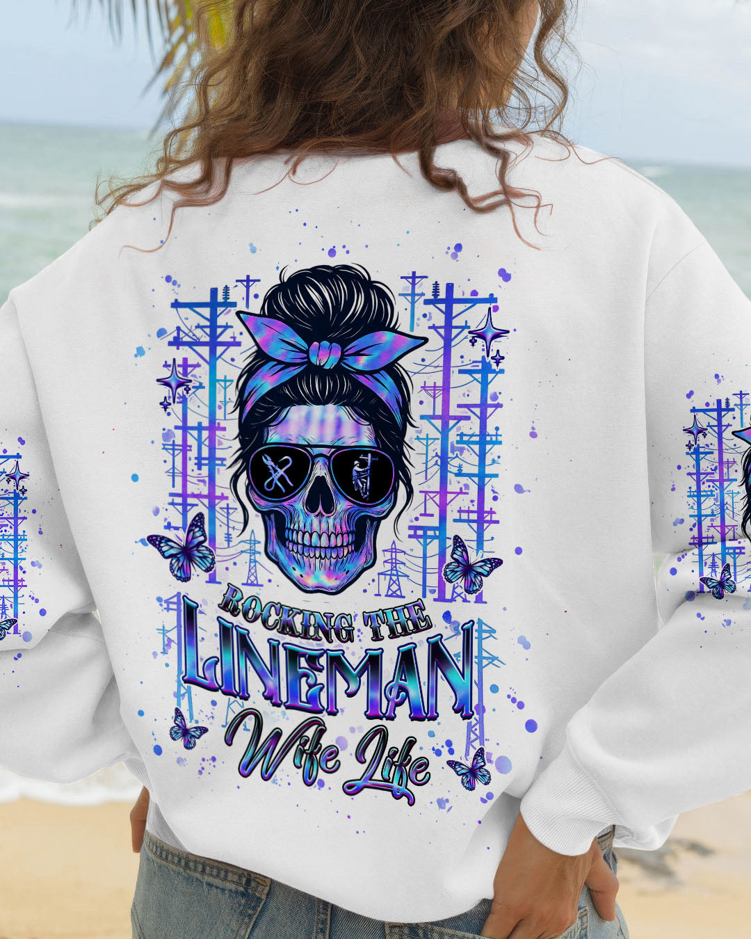 BLISSCORNERS NO FLUX GIVEN WELDER SKULL ALL OVER PRINT