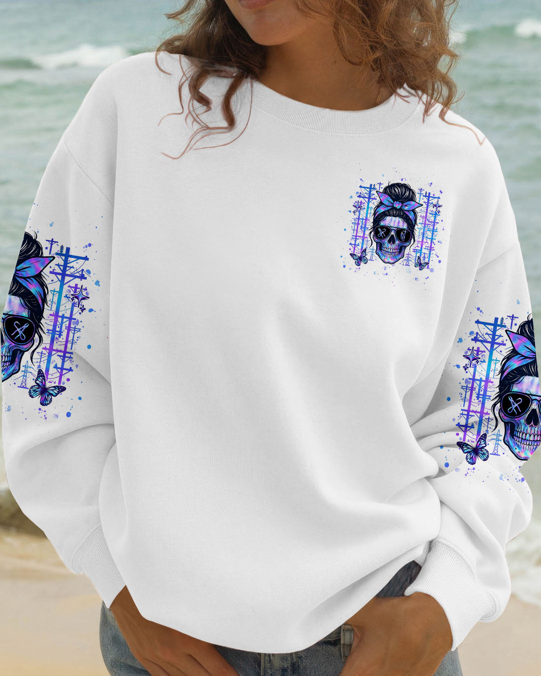 BLISSCORNERS NO FLUX GIVEN WELDER SKULL ALL OVER PRINT