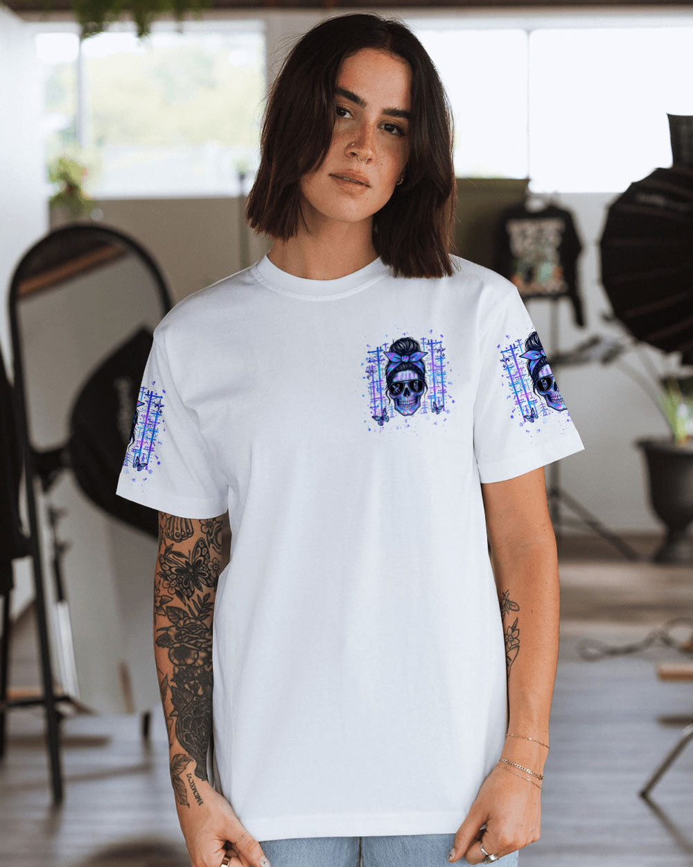 BLISSCORNERS NO FLUX GIVEN WELDER SKULL ALL OVER PRINT