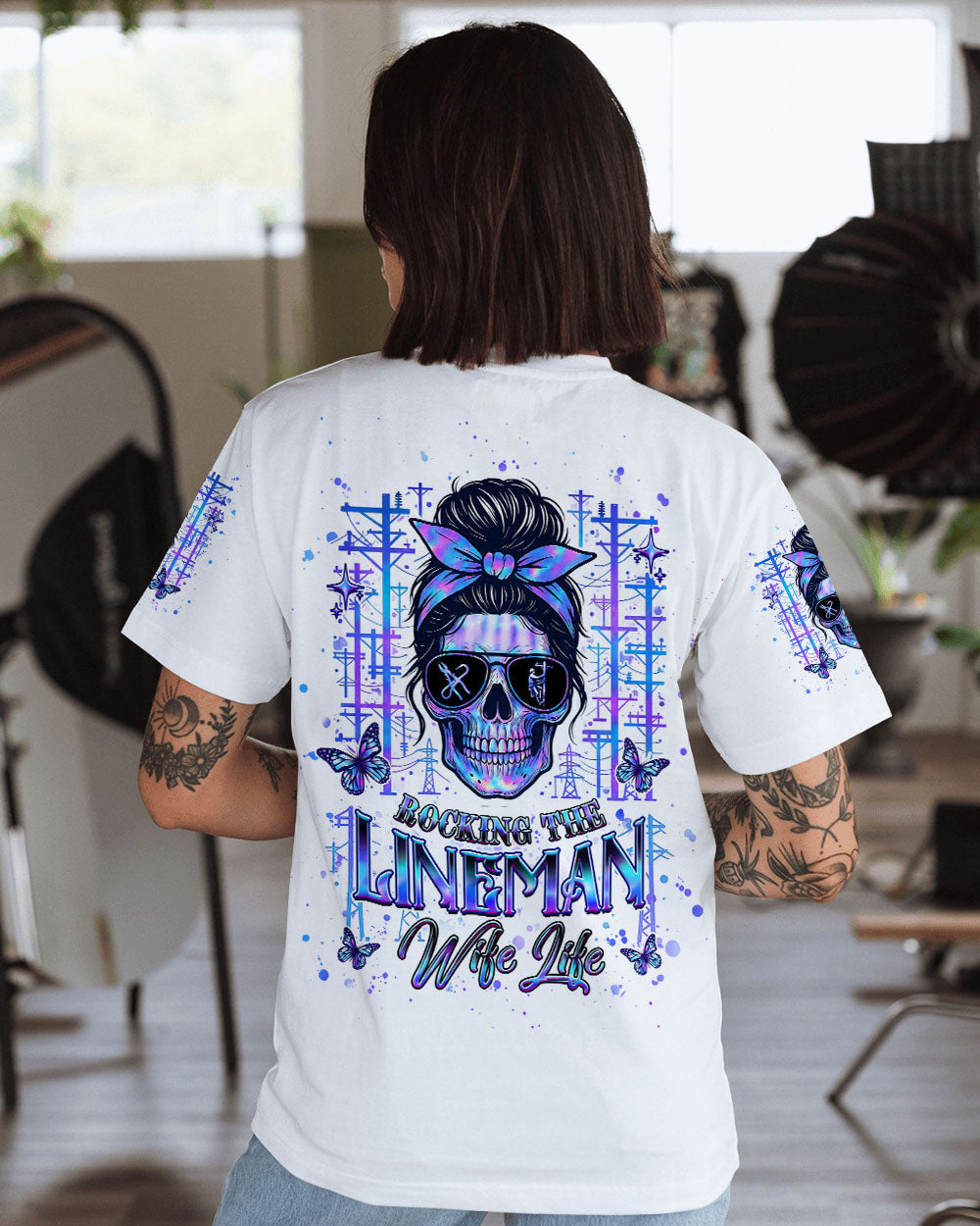 BLISSCORNERS NO FLUX GIVEN WELDER SKULL ALL OVER PRINT