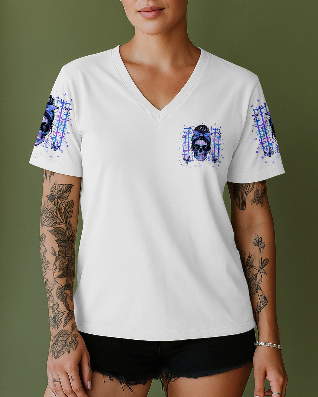 BLISSCORNERS NO FLUX GIVEN WELDER SKULL ALL OVER PRINT