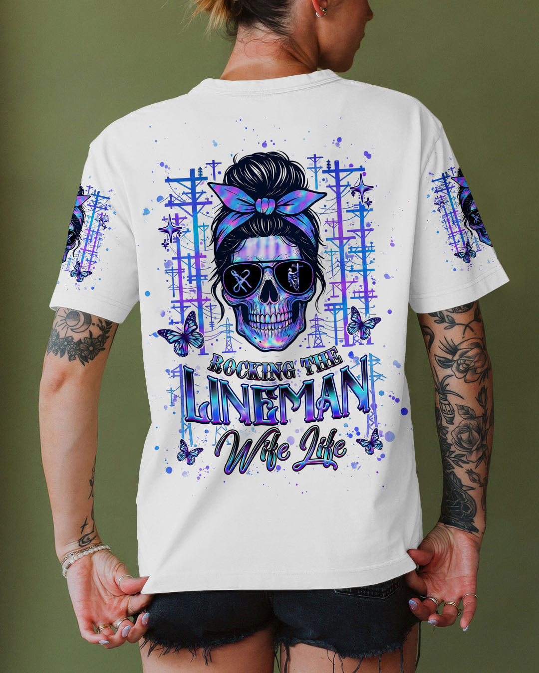 BLISSCORNERS NO FLUX GIVEN WELDER SKULL ALL OVER PRINT