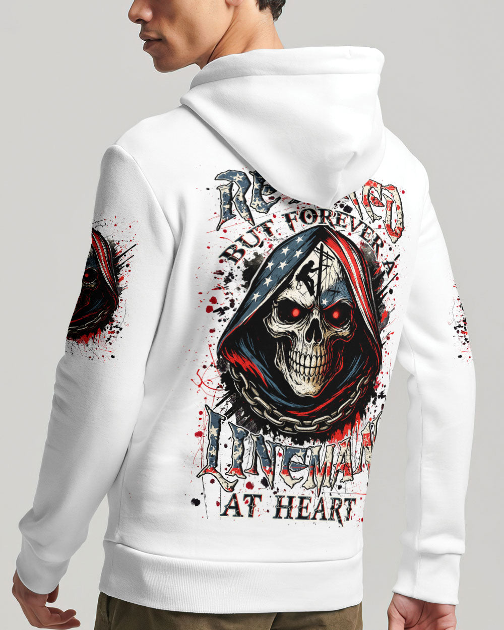 BLISSCORNERS BRING BEER LINEMAN SKULL ALL OVER PRINT