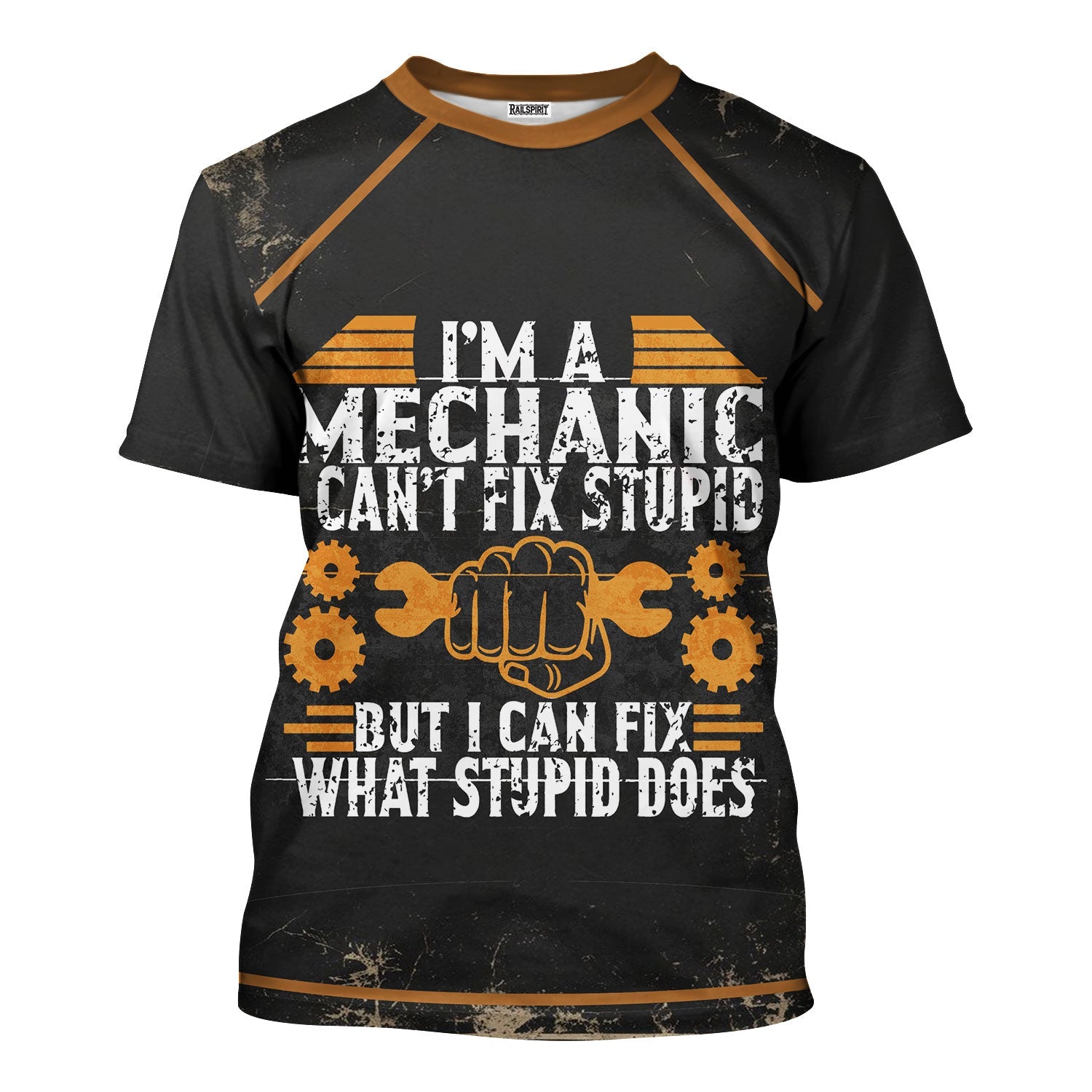 Blisscorners Funny Mechanic Shirt I'm Am A Mechanic Vintage Printed T Shirt Gift For Him