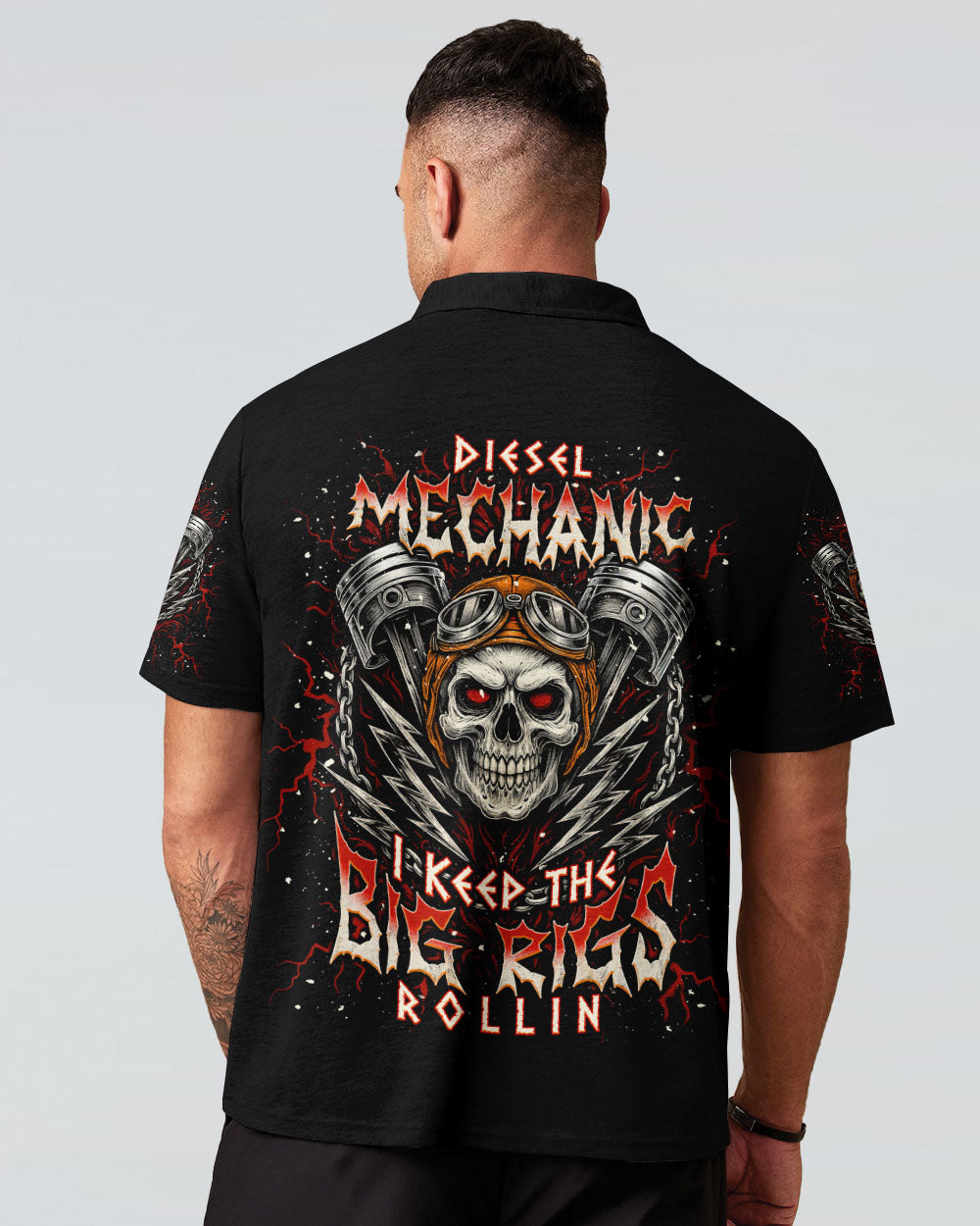 BLISSCORNERS I CAN FIX STUPID BUT IT GONNA COST YOU SKULL MECHANIC ALL OVER PRINT