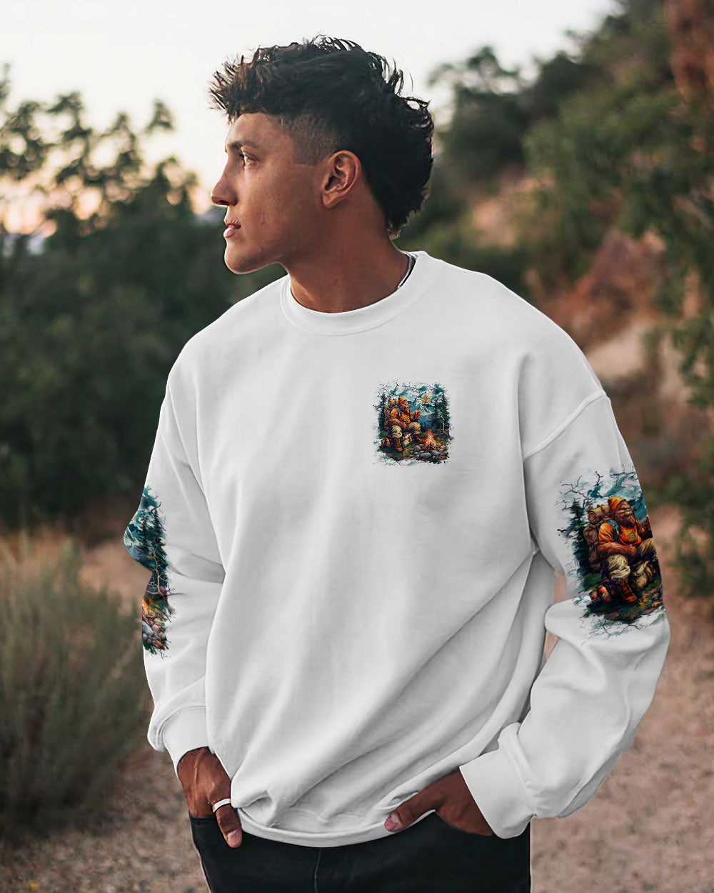 BLISSCORNERS NOT ALL WHO WANDER ARE LOST ALL OVER PRINT