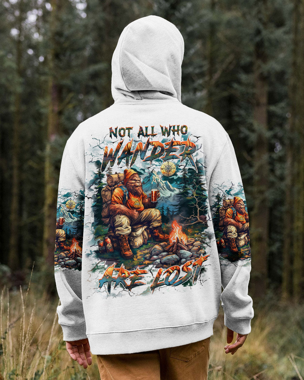 BLISSCORNERS NOT ALL WHO WANDER ARE LOST ALL OVER PRINT