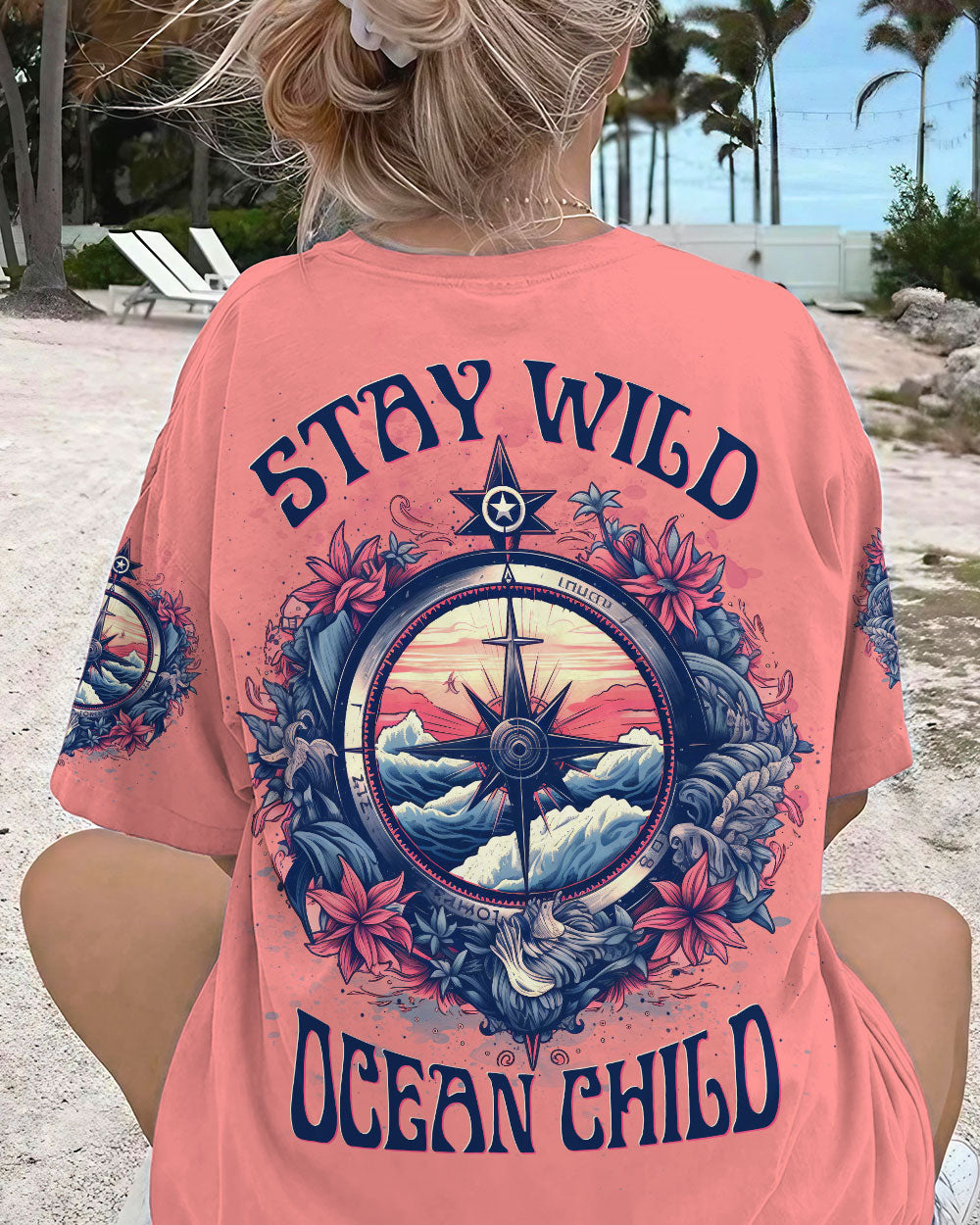 BLISSCORNERS STAY WILD OCEAN CHILD ALL OVER PRINT