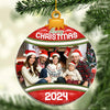 (Photo Inserted) Blisscorners Christmas Cheer - Personalized Custom Acrylic Ornament