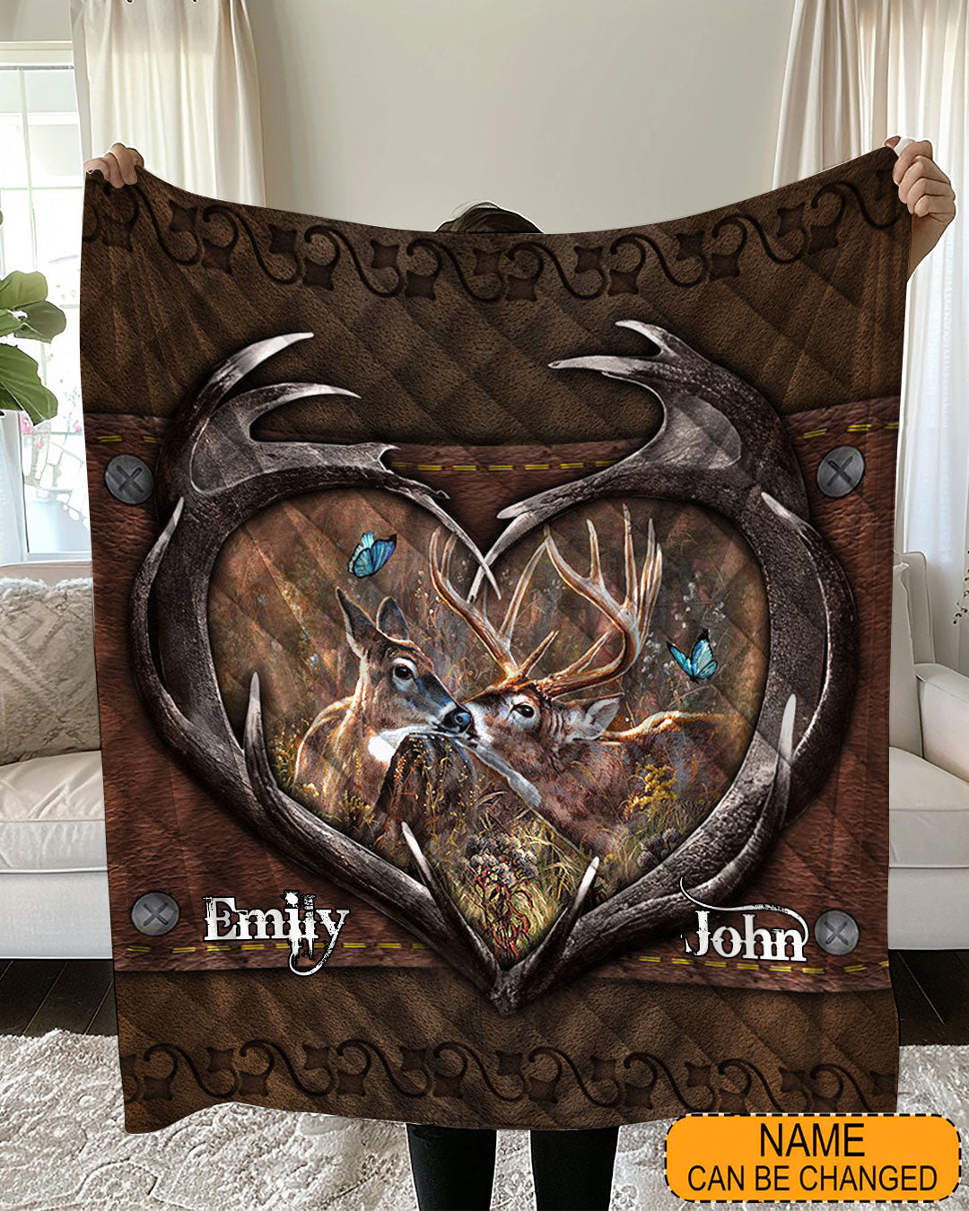 BLISSCORNERS PERSONALIZED YOU& ME WE GOT THIS FLEECE BLANKET