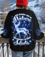 BLISSCORNERS THE CLOSER I GET TO NATURE DEER ALL OVER PRINT