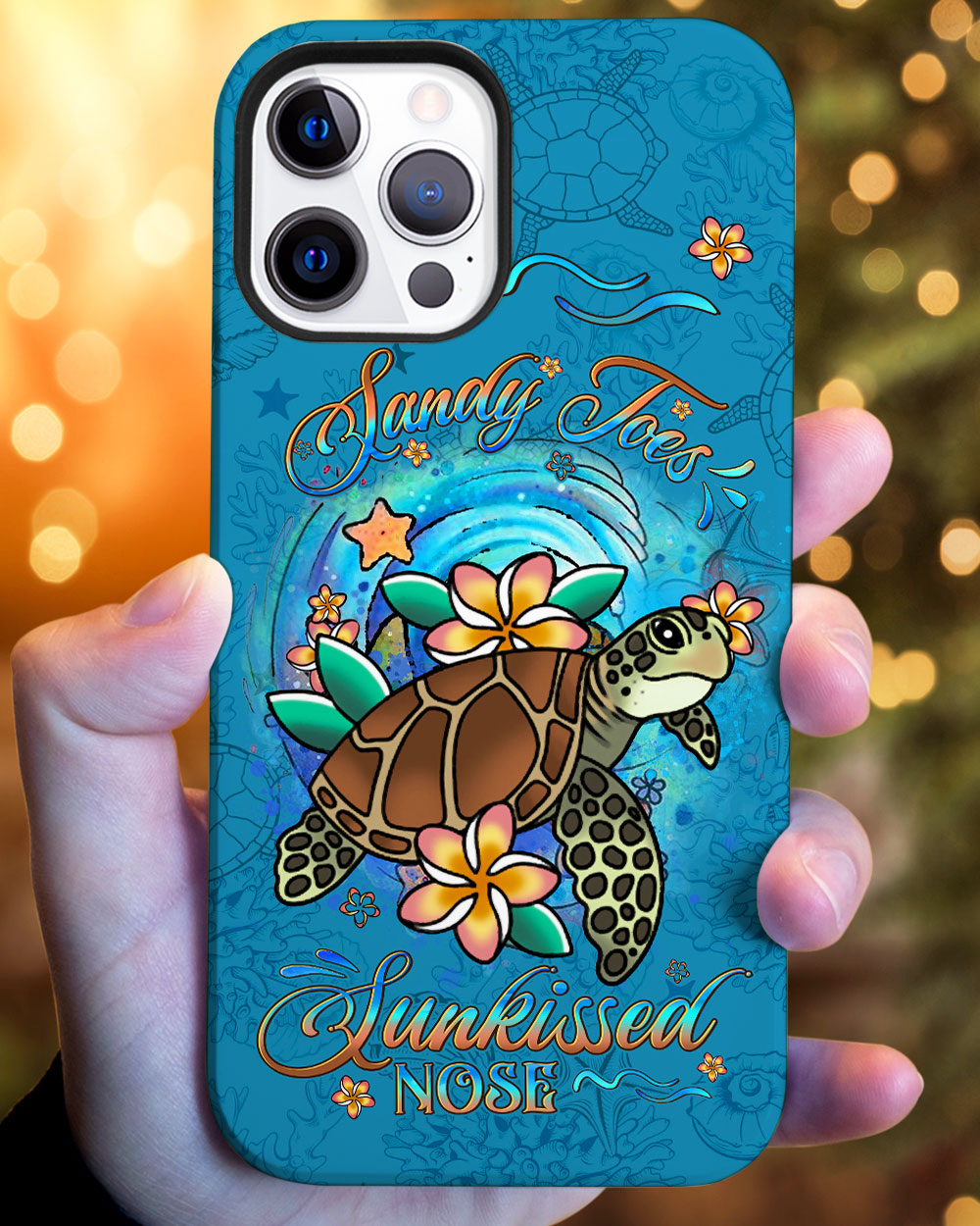 BLISSCORNERS SANDY TOES SUNKISSED NOSE PHONE CASE