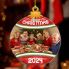 (Photo Inserted) Blisscorners Christmas Cheer - Personalized Custom Acrylic Ornament