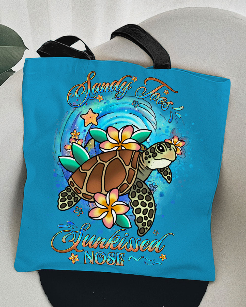 BLISSCORNERS SANDY TOES SUNKISSED NOSE TOTE BAG