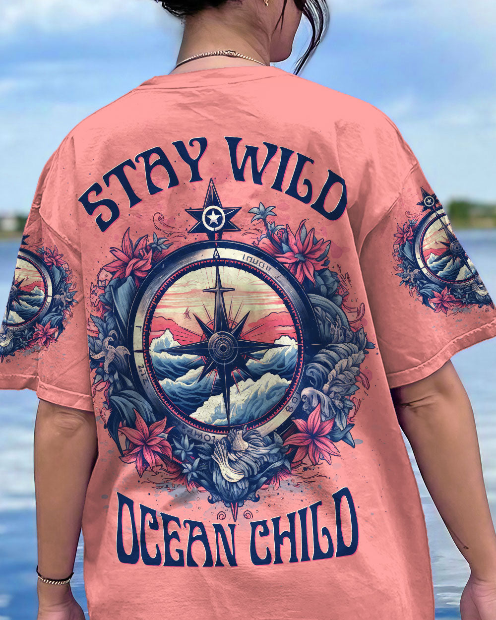 BLISSCORNERS STAY WILD OCEAN CHILD ALL OVER PRINT