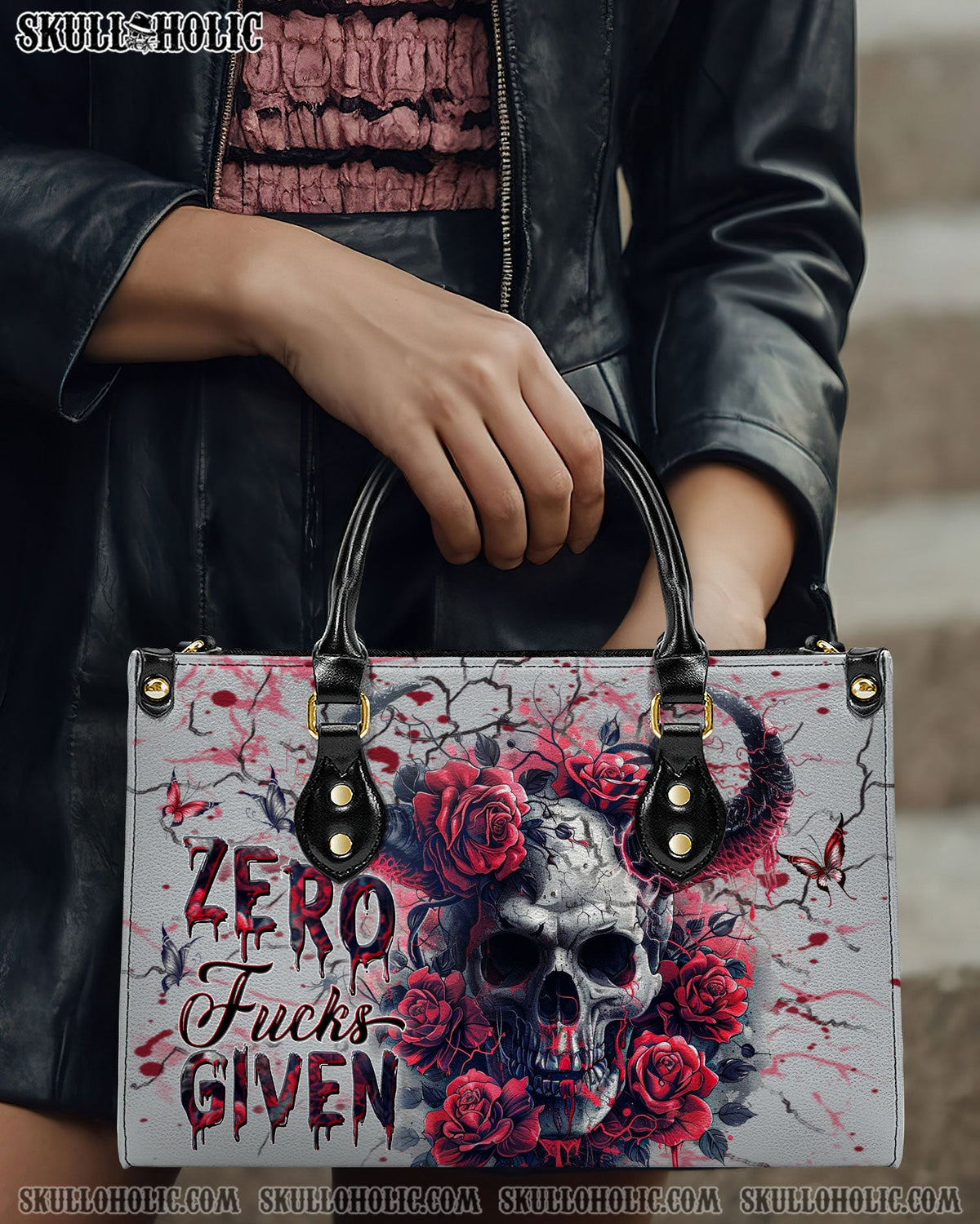 BLISSCORNERS ZERO F GIVEN LEATHER HANDBAG