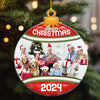 (Photo Inserted) Blisscorners Christmas Cheer - Personalized Custom Acrylic Ornament