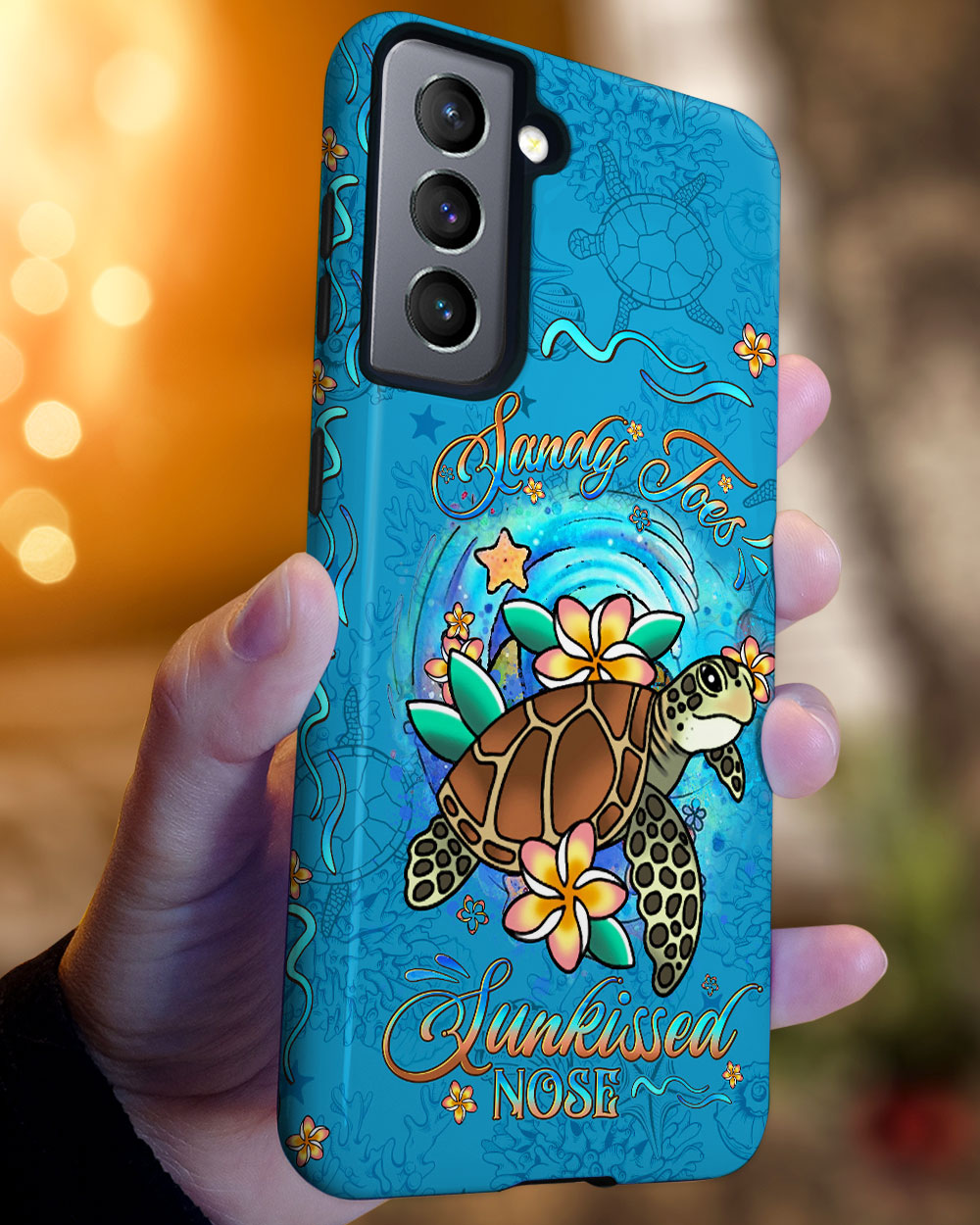 BLISSCORNERS SANDY TOES SUNKISSED NOSE PHONE CASE