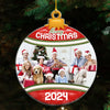 (Photo Inserted) Blisscorners Christmas Cheer - Personalized Custom Acrylic Ornament