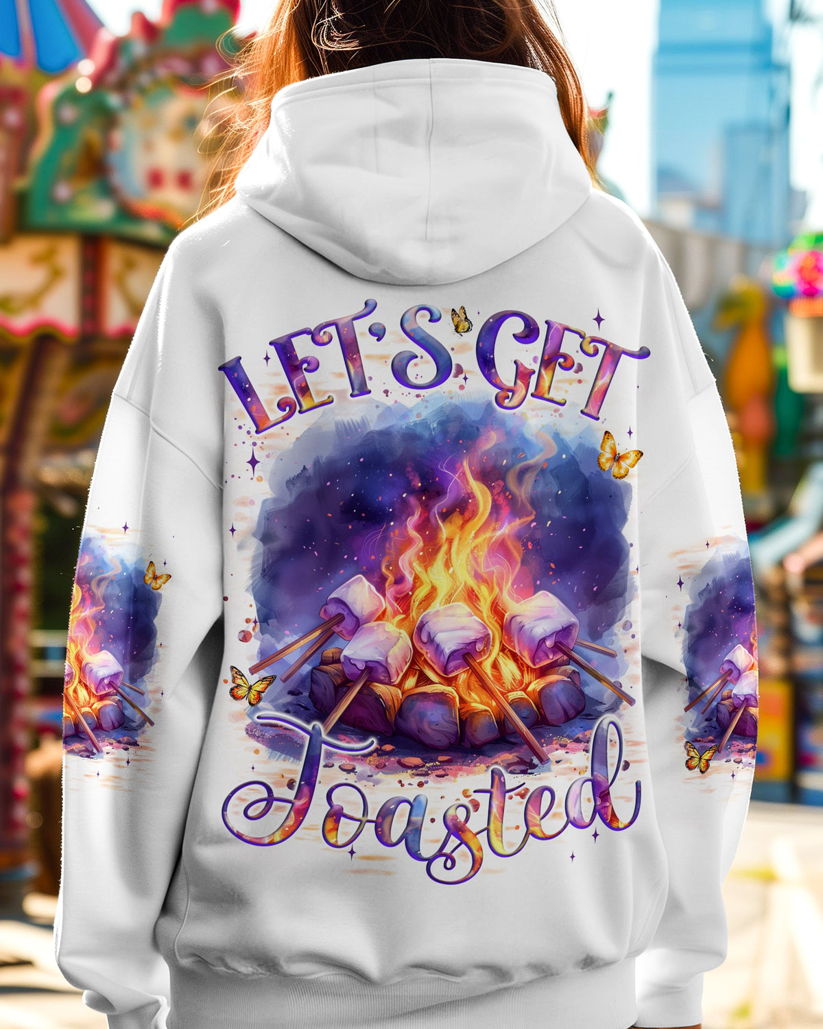 BLISSCORNERS LET'S GET TOASTED ALL OVER PRINT