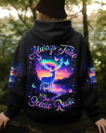 BLISSCORNERS ALWAYS TAKE THE SCENIC ROUTE ALL OVER PRINT