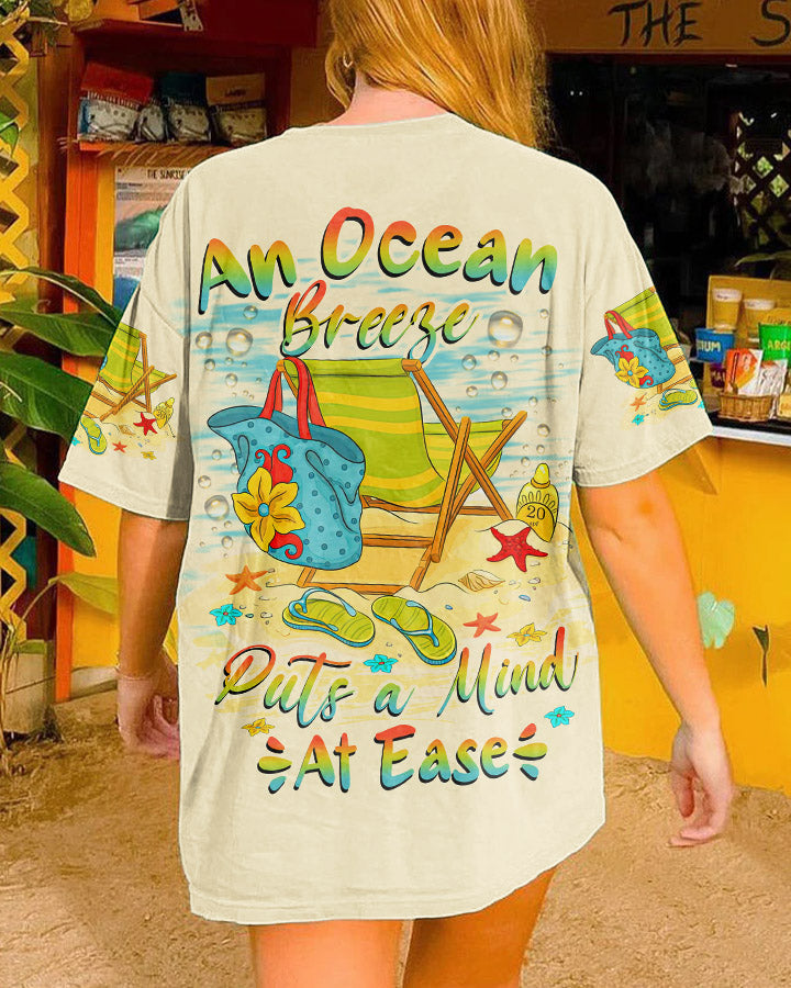 BLISSCORNERS AN OCEAN BREEZE ALL OVER PRINT